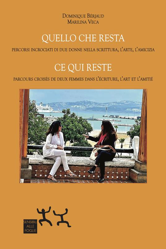 Quello che resta. Percorsi incrociati di due donne nella scrittura, l’arte, l’amicizia-Ce qui reste. Parcours croisés de deux femmes dans l’écriture, l’art et l’amitié. Ediz. bilingue - Dominique Bérjaud,Marilina Veca - copertina