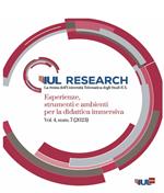 IUL Research. Ediz. italiana e inglese (2023). Vol. 3: Esperienze, strumenti e ambienti per la didattica immersiva