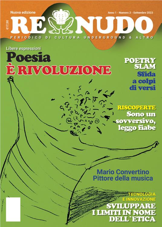 Re nudo (2023). Vol. 3: Poesia è rivoluzione - copertina