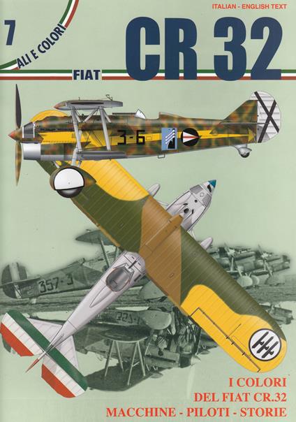 Fiat CR 32. Ediz. italiana e inglese - copertina