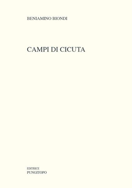 Campi di cicuta - Beniamino Biondi - copertina