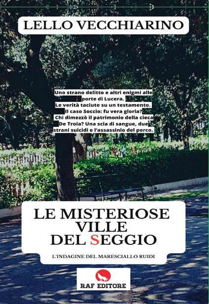 Le misteriose ville del Seggio - Lello Vecchiarino - copertina