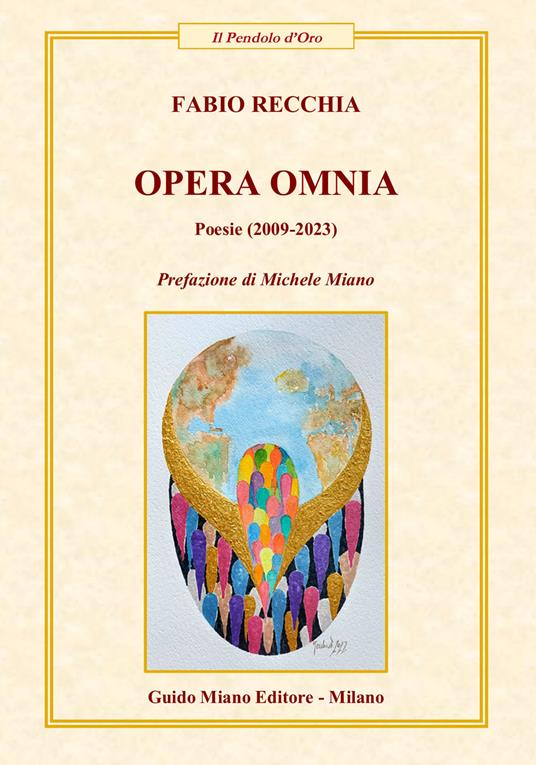 Opera omnia. Poesie (2009-2023) - Fabio Recchia - copertina