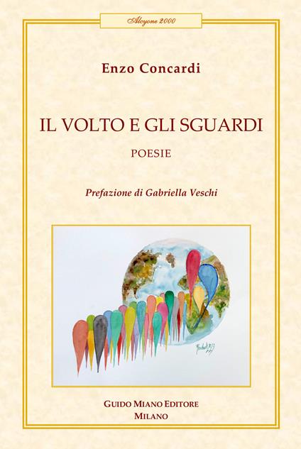 Il volto e gli sguardi - Enzo Concardi - copertina