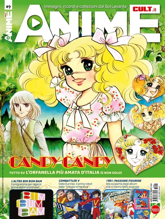 Anime cult. Vol. 9: Candy Candy - copertina