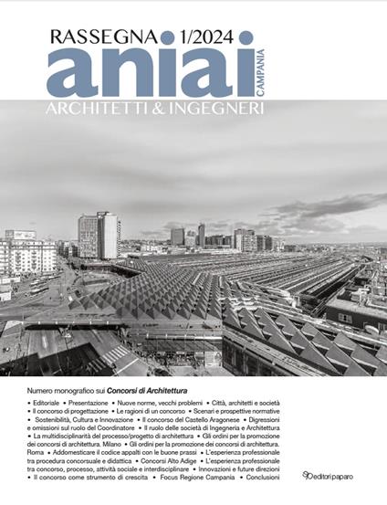Rassegna Aniai Campania (2024). Vol. 1: Architetti e ingegneri - copertina