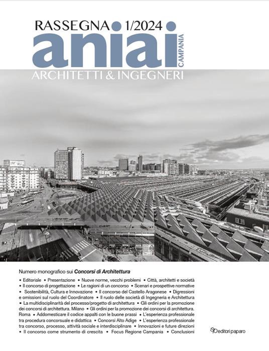 Rassegna Aniai Campania (2024). Vol. 1: Architetti e ingegneri - copertina