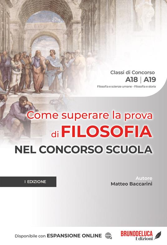 Come superare la prova di filosofia nel concorso scuola. Con espansione online - Matteo Baccarini - copertina