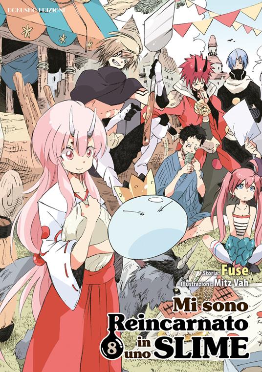 Mi sono reincarnato in uno slime. Vol. 8 - Fuse - copertina