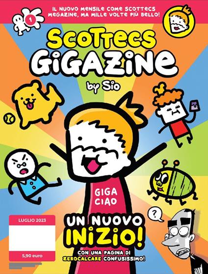 Scottecs megazine (2023). Vol. 1: Un nuovo Inizio - Sio - copertina
