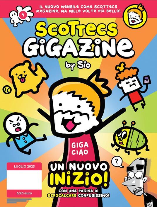 Scottecs megazine (2023). Vol. 1: Un nuovo Inizio - Sio - copertina