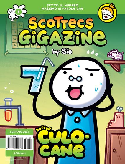 Scottecs Gigazine. Vol. 7: Dottor Culocane - Sio - copertina