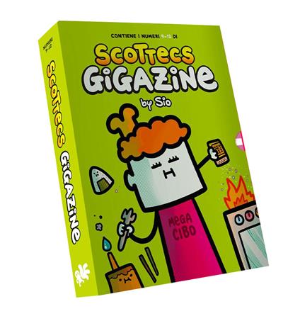 Scottecs Gigazine. Cofanetto 3. Vol. 9-12 - Sio - copertina