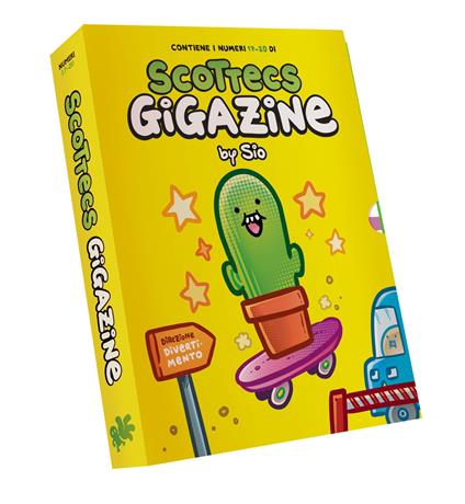 Scottecs Gigazine. Cofanetto 5. Vol. 17-20 - Sio - copertina