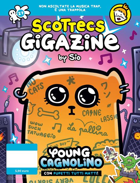 Scottecs Gigazine. Vol. 27: Young Cagnolino - Sio - copertina