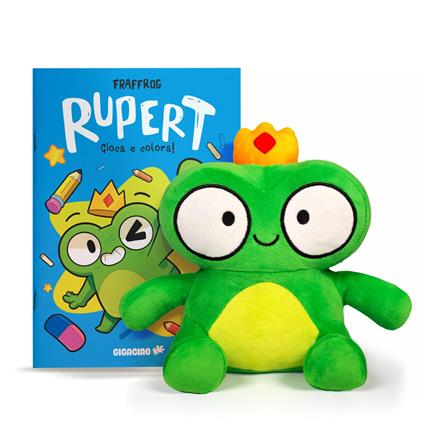 Rupert. Gioca e colora! Con Giocattolo morbido - Fraffrog - copertina