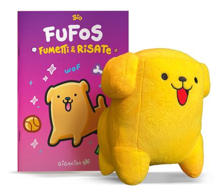 Fufos. Fumetti e risate. Con Giocattolo morbido - Sio - copertina