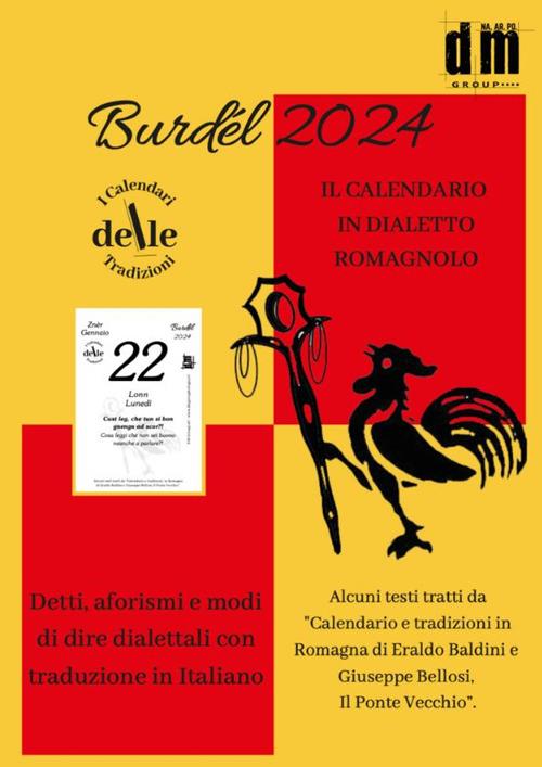 Il Burdel 2024 (Ricambio). Raccolta dialettale giornaliera (I cal. delle tradizioni) - copertina