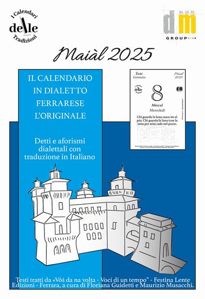 Maial 2025. Raccolta dialettale giornaliera. I calendari delle tradizioni - copertina