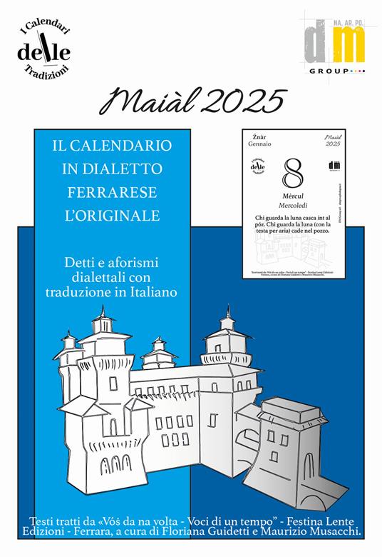 Maial 2025. Raccolta dialettale giornaliera. I calendari delle tradizioni - copertina