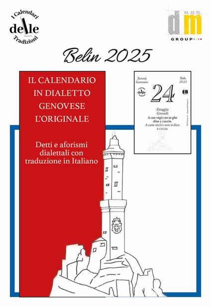 Belin 2025. Raccolta dialettale giornaliera. I calendari delle tradizioni - copertina