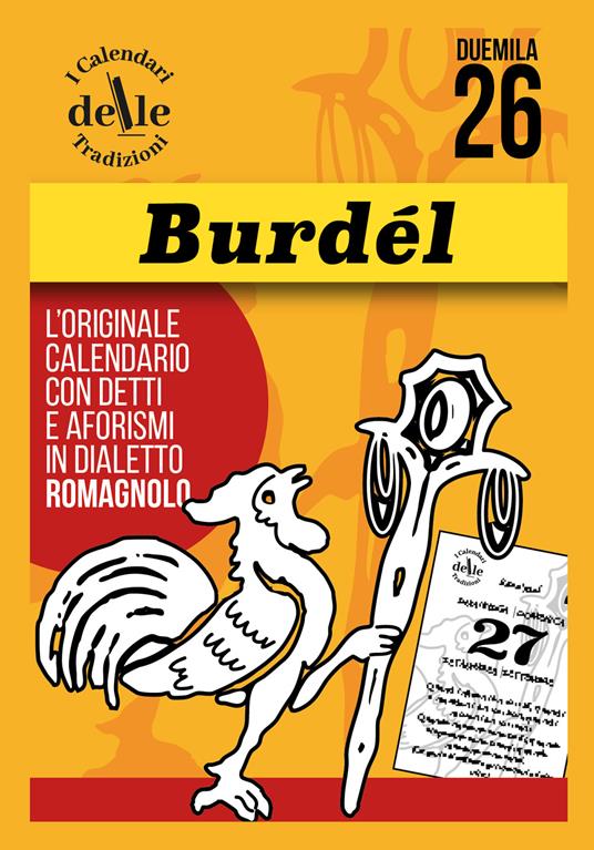 Burdel 2026 raccolta dialettale giornaliera. I calendari delle tradizioni - copertina