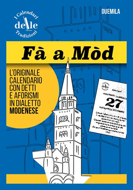 Fa a Mod 2026 raccolta dialettale. I calendari delle tradizioni. Ricambio - copertina