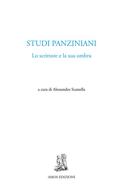 Studi panziniani. Lo scrittore e la sua ombra - copertina
