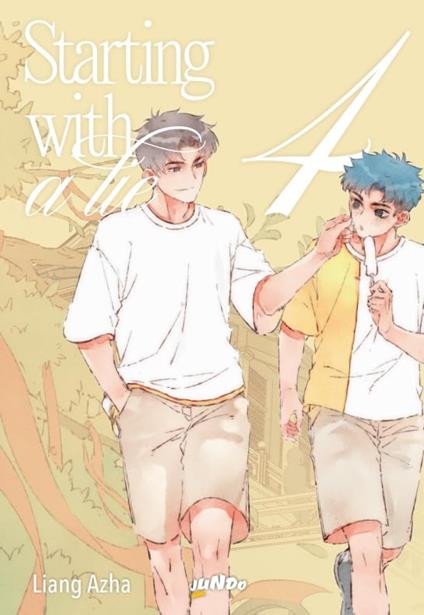 Starting with a lie. Vol. 4 - Liang Azha - copertina