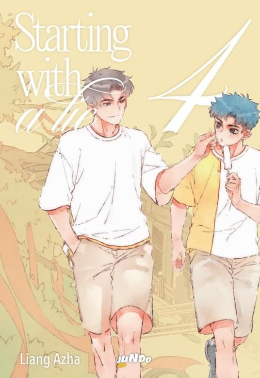 Starting with a lie. Vol. 4 - Liang Azha - copertina