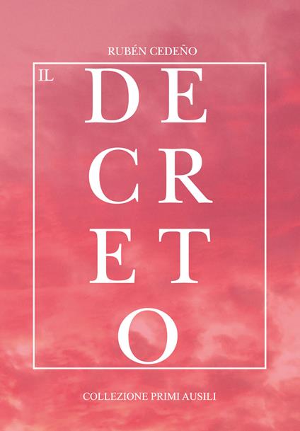 Il decreto - Rubén Cedeño - copertina