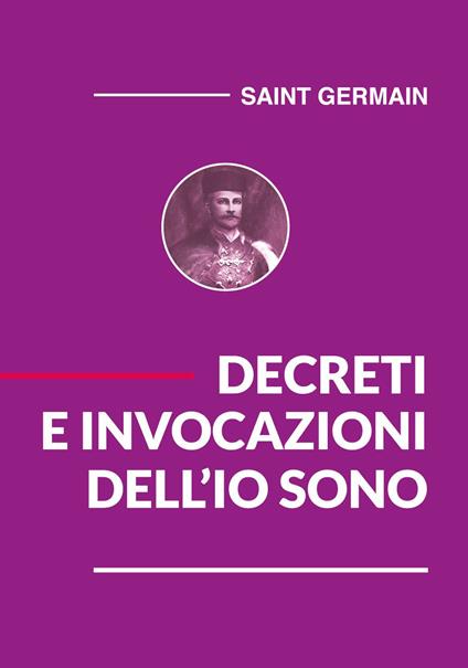 Decreti dell'io sono - Germain Saint - copertina
