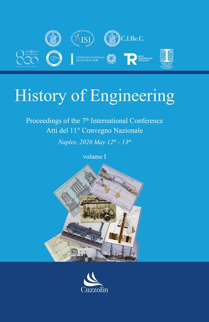 History of engineering (2026). Vol. 1 - copertina