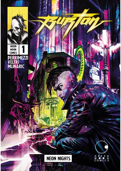 Burton. Vol. 1: Neon nights - Lucio Perrimezzi - copertina