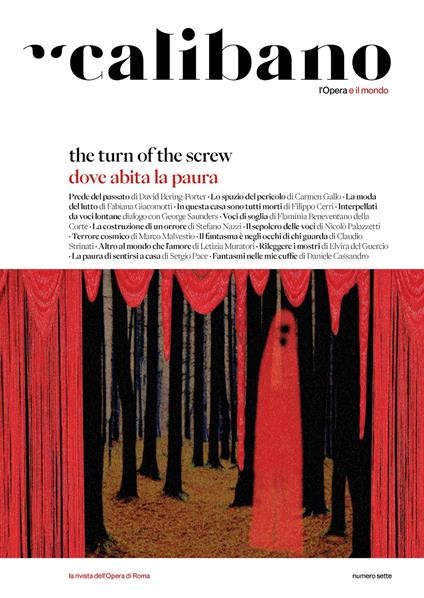Calibano. L'Opera e il mondo (2025). Ediz. a colori. Vol. 7: Dove abita la paura. The turn of the screw - copertina