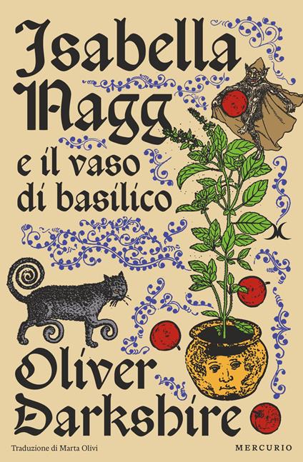 Isabella Nagg e il vaso di basilico - Oliver Darkshire - copertina