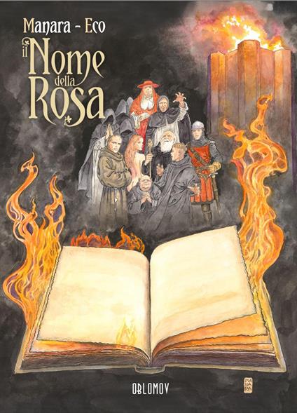 Il nome della rosa. Vol. 2 - Milo Manara,Umberto Eco - copertina