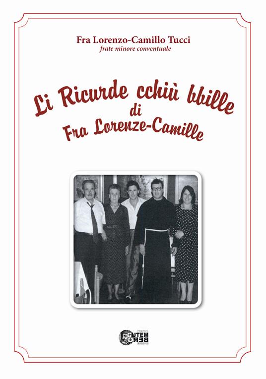 Li ricurde cchiù bbille di Fra Lorenzo - Camille - Camillo Tucci - copertina
