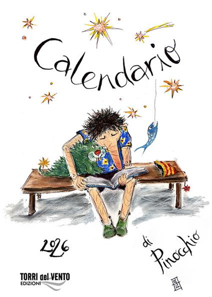 Calendario Pinocchio 2026 - Eva Christine Schenck - copertina