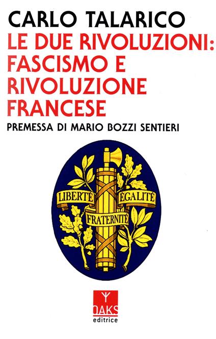 Le due rivoluzioni - Carlo Talarico - copertina