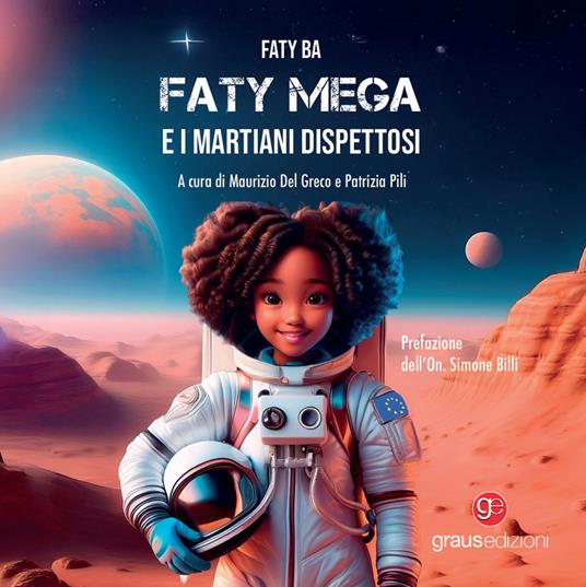 Faty Mega e i martiani dispettosi - Faty Ba - copertina