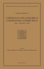 Carteggi con Luigi Billi e Marianna Giarrè Billi (1860–1906; 1865–1905)