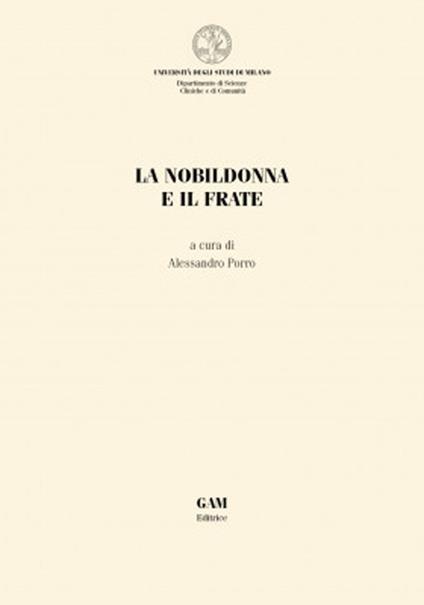 La nobildonna e il frate - copertina
