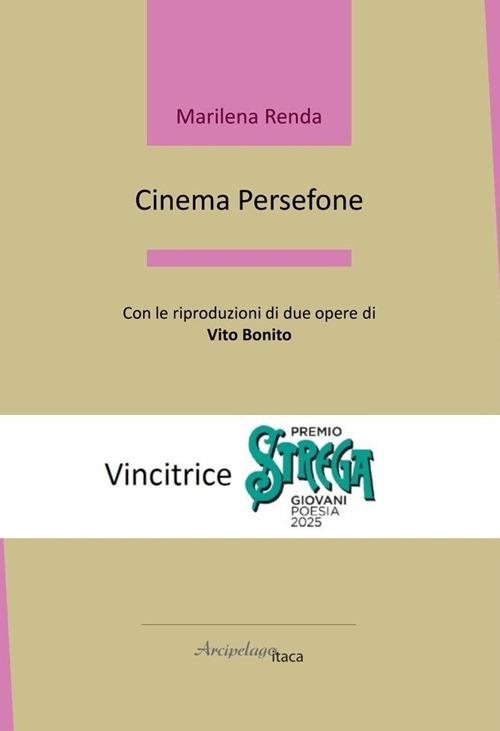 Cinema Persefone - Marilena Renda - copertina