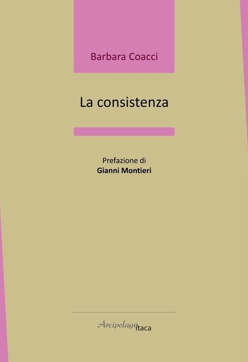 La consistenza - Barbara Coacci - copertina