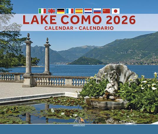 Lake Como 2026. Calendario-Calendar - copertina