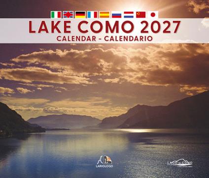 Calendario da tavolo Lake Como 2027 - copertina