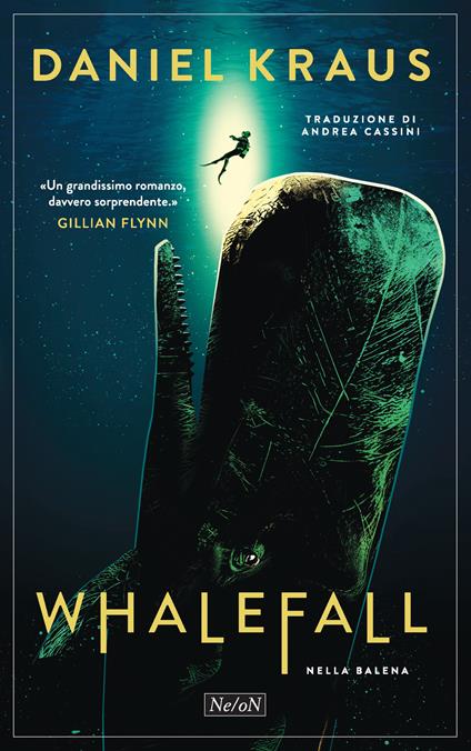 Whalefall. Nella balena - Daniel Kraus - copertina