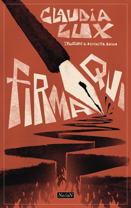 Firma qui - Claudia Lux - copertina