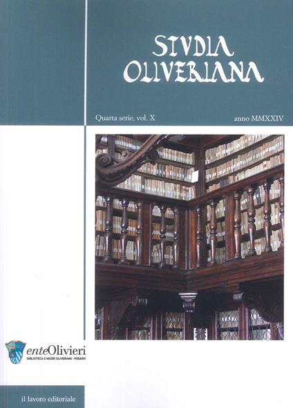 Studia Oliveriana. Quarta serie (2024). Vol. 10: L' epos geografico e Dionisio Periegeta - copertina